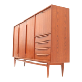 Vintage highboard by Heinrich Riestenpatt made in the 60s