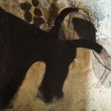 Mixed technical table on paper 100x135 cm dated 1991