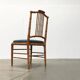 Mid-century Italian dining chairs by Giorgetti, set of 4.