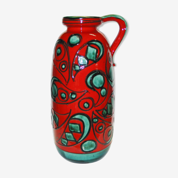 Vase de sol de Scheurich Germany 1960-70 inspiration Miro