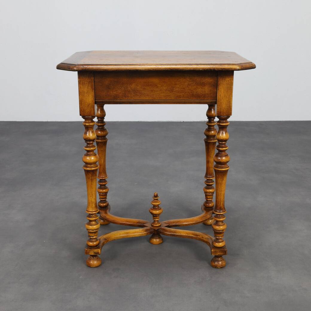 Neo-Baroque Side Table with Drawer, ca. 1890–1920
