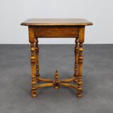 Neo-Baroque Side Table with Drawer, ca. 1890–1920