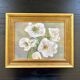 Tableau bouquet d’amaryllis blancs