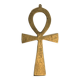 Egyptian Cross Golden Brass