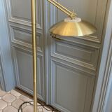Lampadaire halogène articulé en laiton