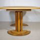 Mid Century Extendable Solid Alder Dining Table by Rainer Daumiller, 1970s