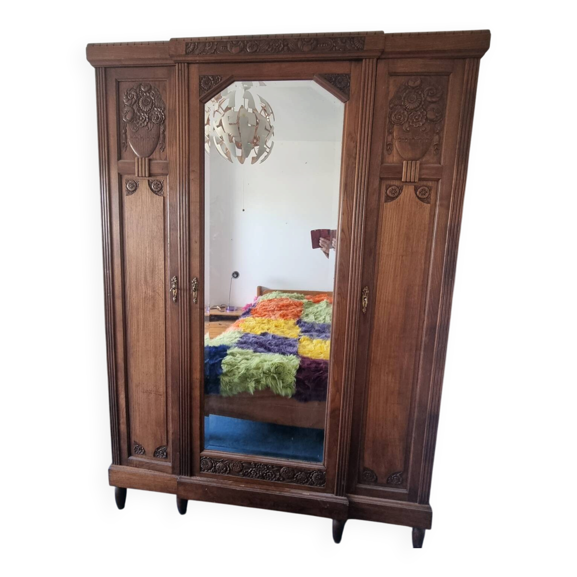 Art Nouveau wardrobe from 1900/1910