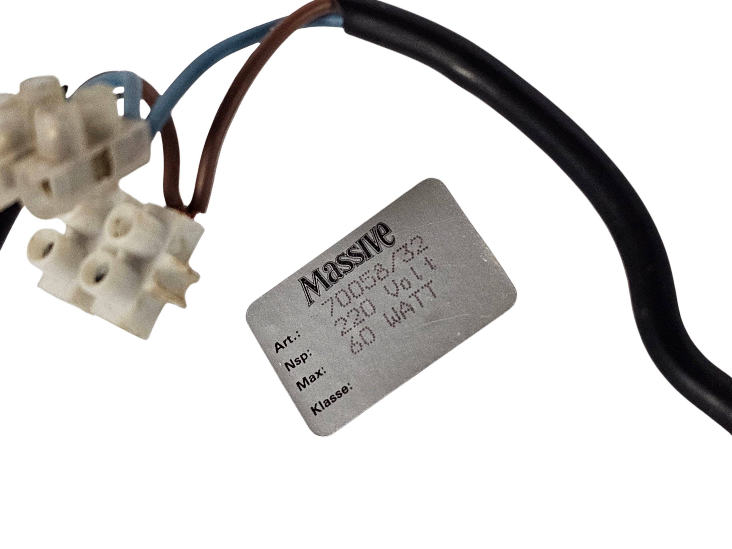 Massif - Style Hollywood Regency - laiton - verre - années 1970