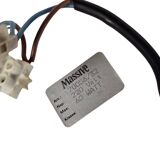 Massif - Style Hollywood Regency - laiton - verre - années 1970