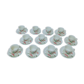 Pontesa Spanish porcelain coffee set