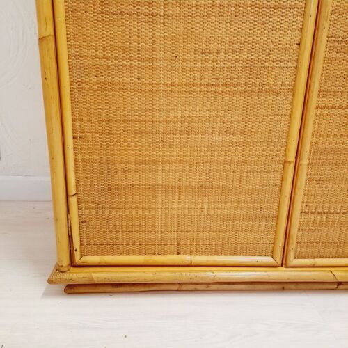 Vintage wardrobe, Dal Vera, bamboo.