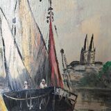 Painting, oil on panel