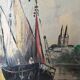 Tableau huile sur panneau