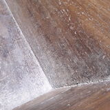Solid walnut kneading table old XIX°