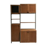 Modernist oak shelf