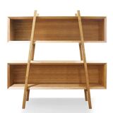 Scandinavian shelves oak