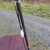 Floor lamp of the 50s magazine holder and tablet reader lamp formica