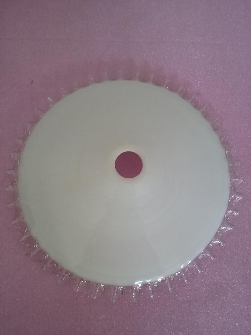 Vintage opaline hanging lamp