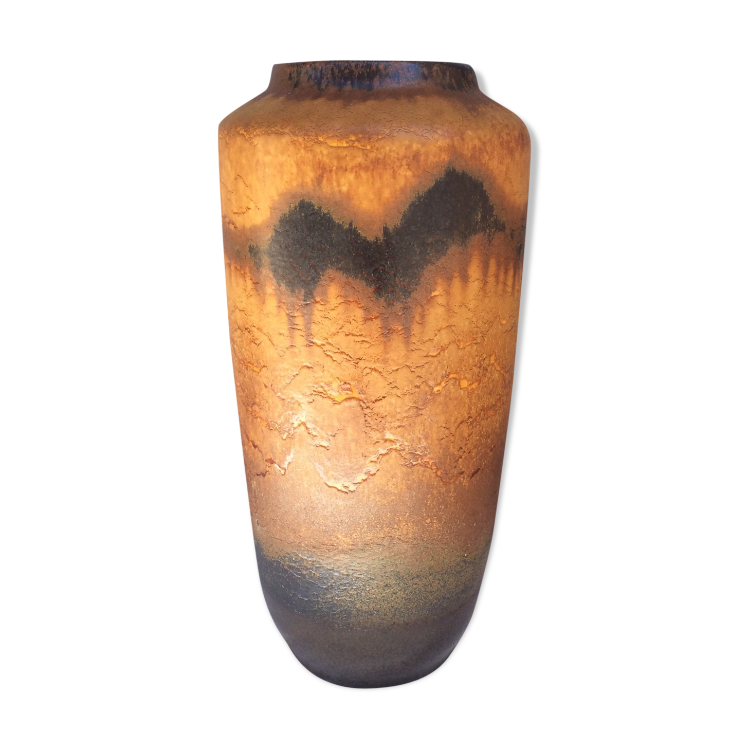 XXL West Germany ceramic vase, 1960s