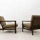 Fauteuils Mid-Century par Zenon Bączyk, années 1960, ensemble de 2