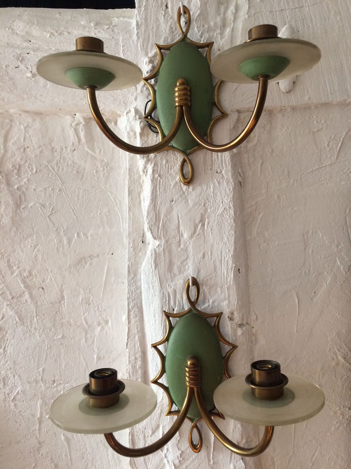 Pair of wall light 1950