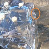 Crystal ice bucket from Sèvres, France