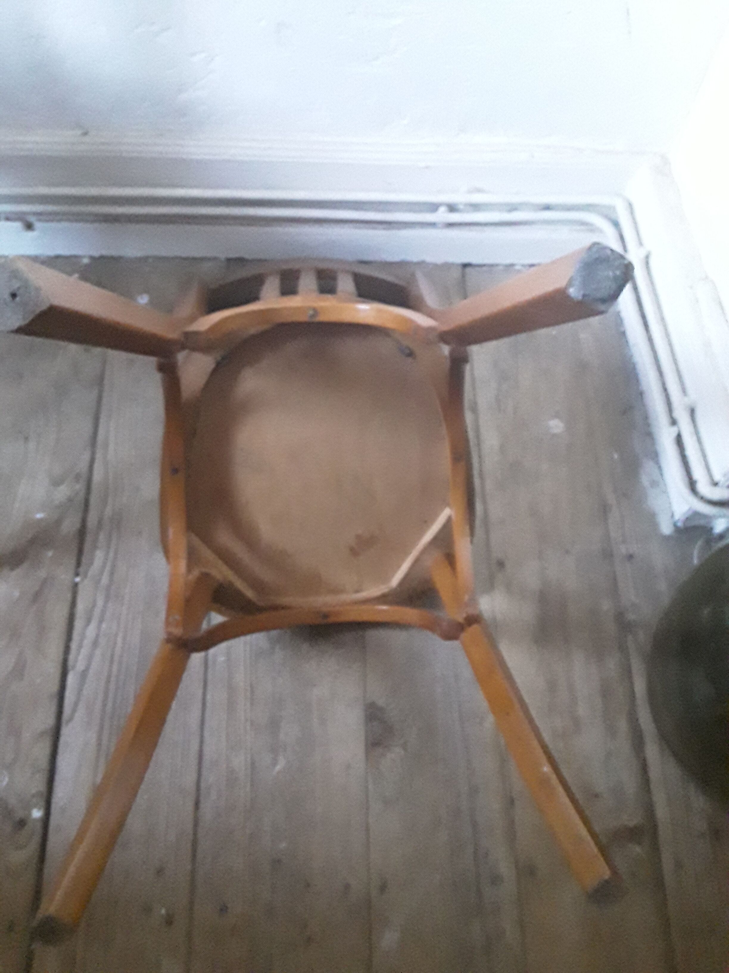 Pair of vintage Baumann bistro chairs