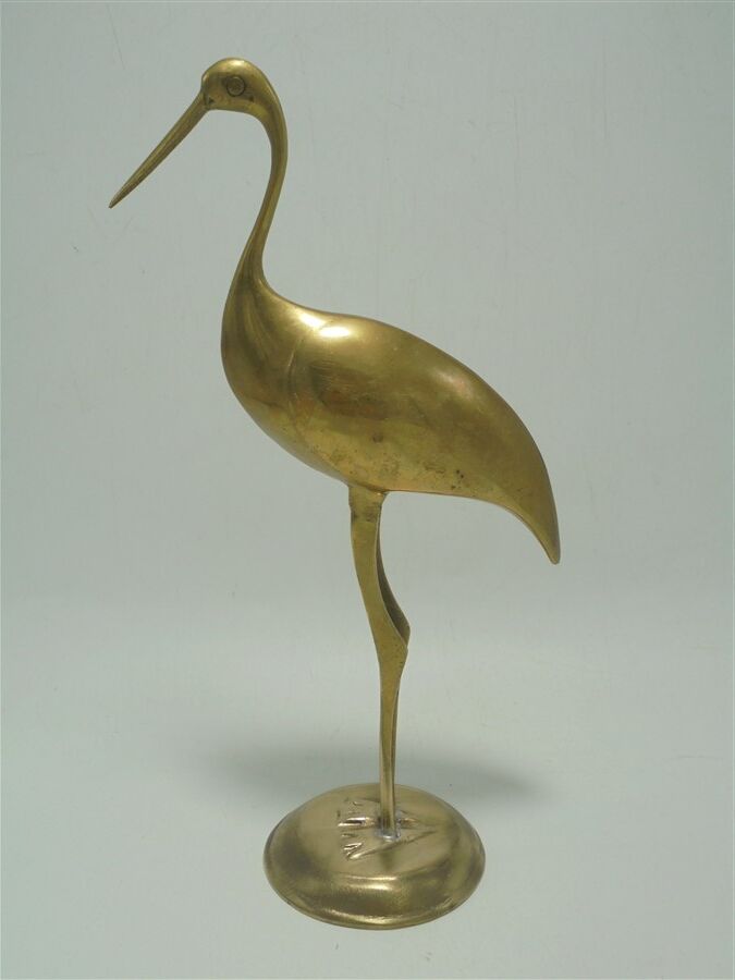 Brass heron
