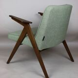 Light green Bunny armchair by Józef Chierowski, 1970s