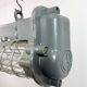Grey Industrial Hanging Tube Light from Elektrosvit, 1970s