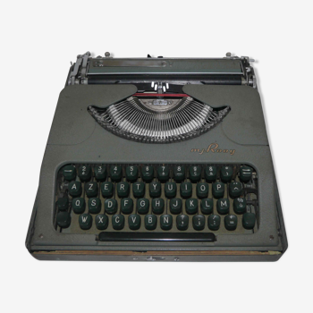 Machine à écrire portative M.J. Rooy  - Made in France