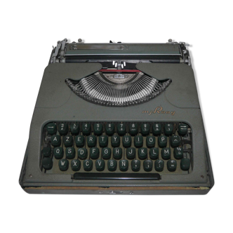 Machine à écrire portative M.J. Rooy  - Made in France