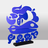 Sculpture titled "Swimmer" Antonine de Saint Pierre