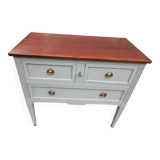 Grey chest of drawers