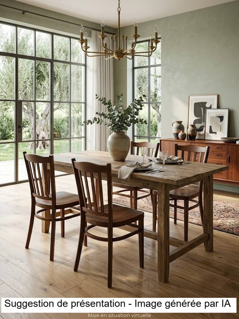 Set of 4 TON bistro chairs