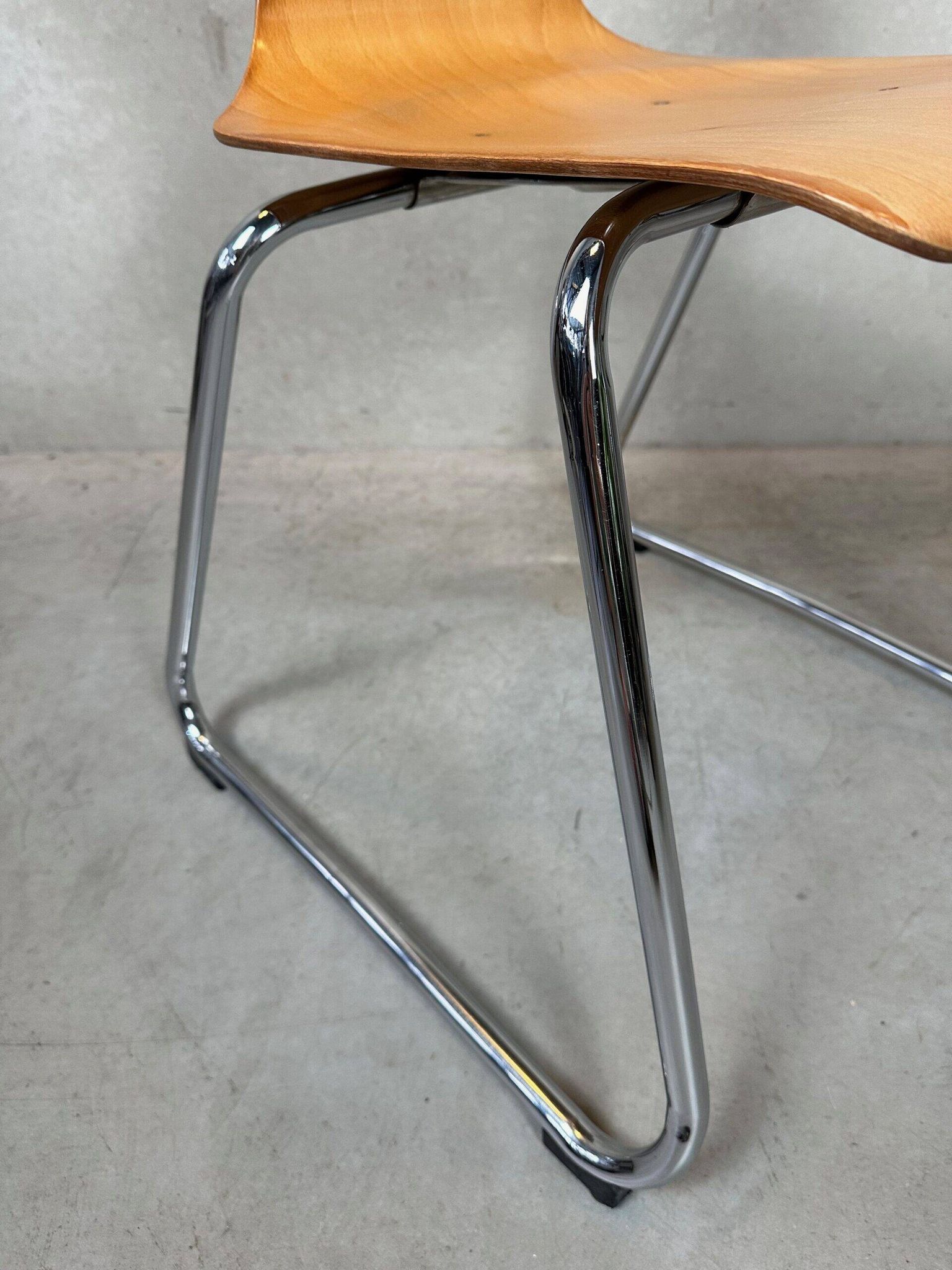 Vintage Pagholz plywood chair – Adam Stegner, 1970s