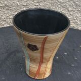 Hohr glazed ceramic vase made in Germany, numbered, design and vintage