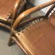 Set of 2 retro rattan armchairs