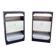 Pair of vintage Space Age bedside tables – Retro-futuristic design