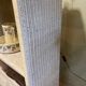 Meuble vintage en osier blanc
