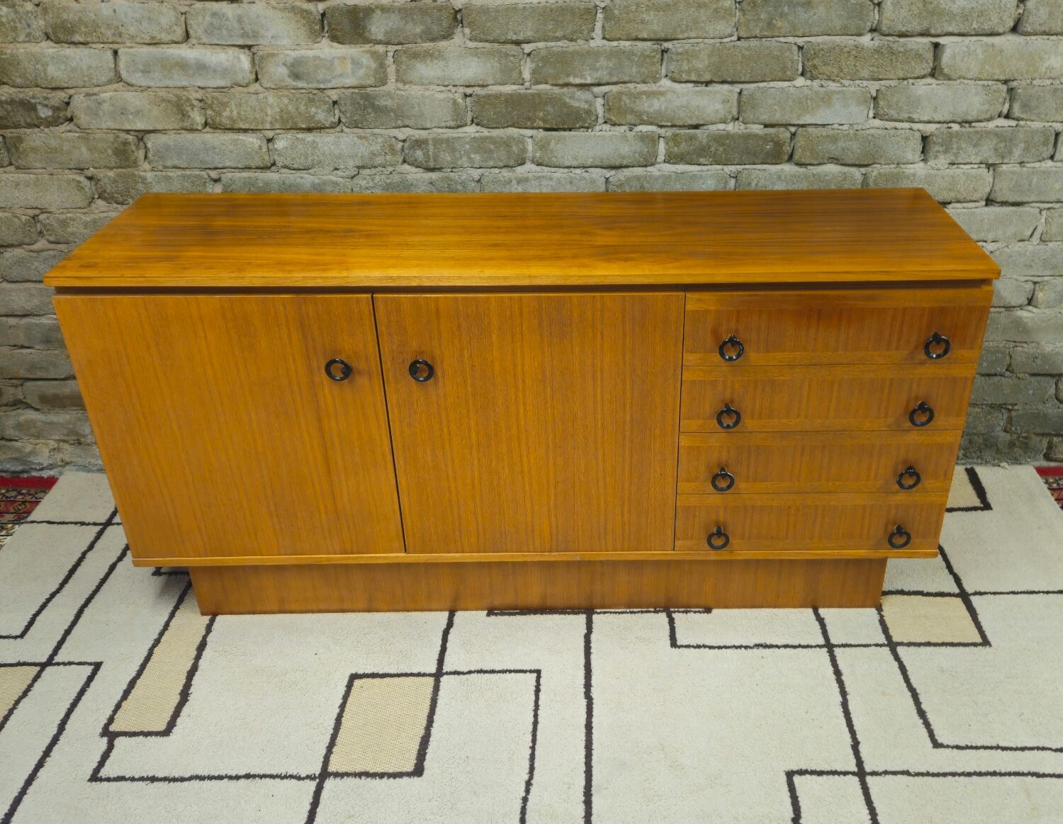 1960s vintage Scandinavian enfilade