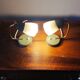 Paire de lampes de chevet Mid-Century