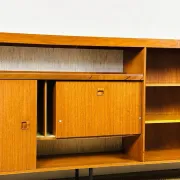 Enfilade scandinave haute en teck 1960