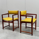 2 armchairs designed by Peter Hvidt and Orla Mølgaard Nielsen, for Søborg Møbelfabrik, Denmark, 1960s