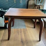 Old wooden wallet table