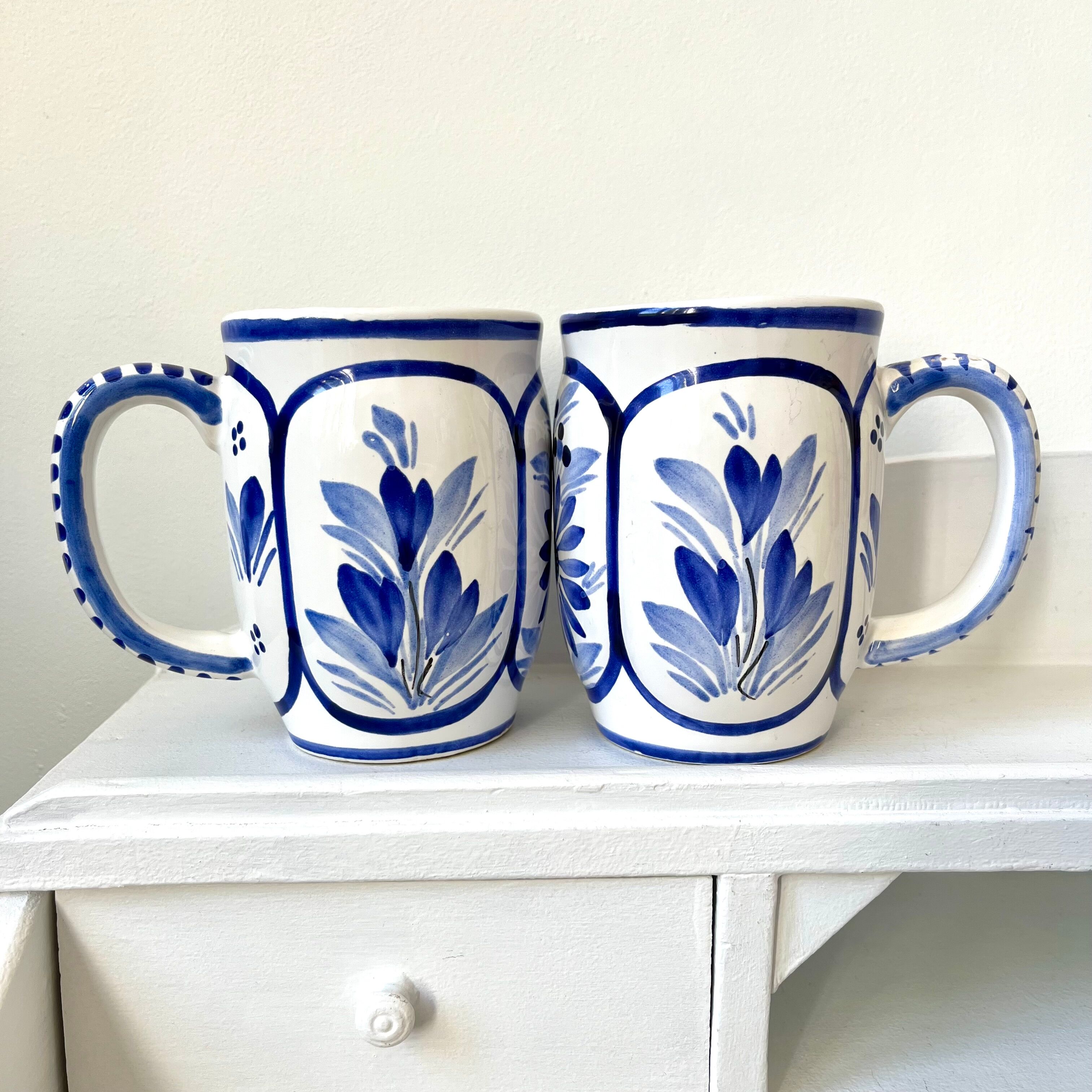 Henriot Quimper mugs