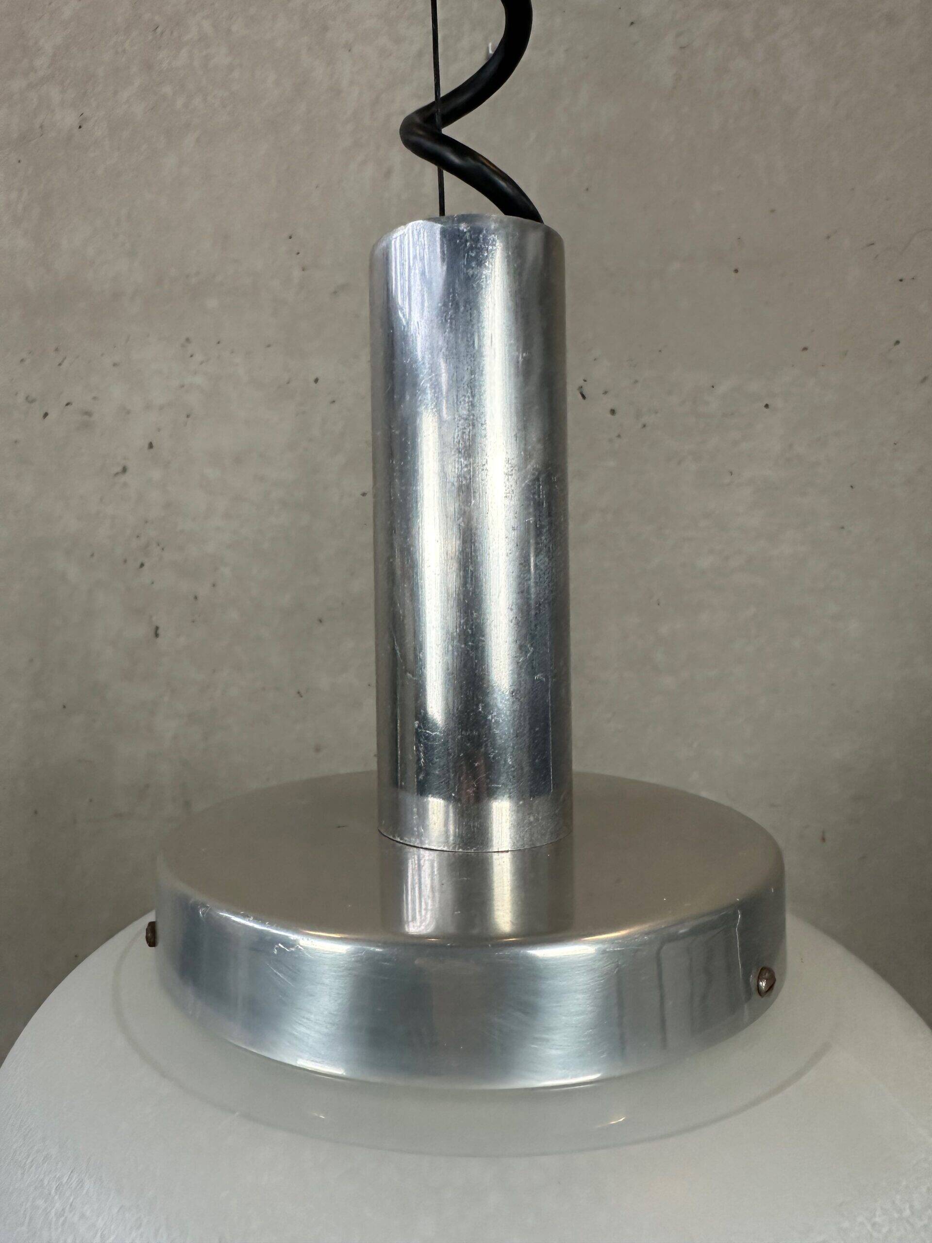Vintage pendant lamp – glass – AKA (DDR)