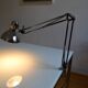 Articulated architect lamp with vintage clip, 90s, chrome metal