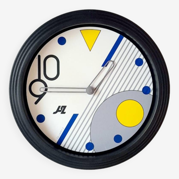 Horloge murale Memphis années 80