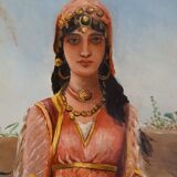 Painting «Femme au puits»